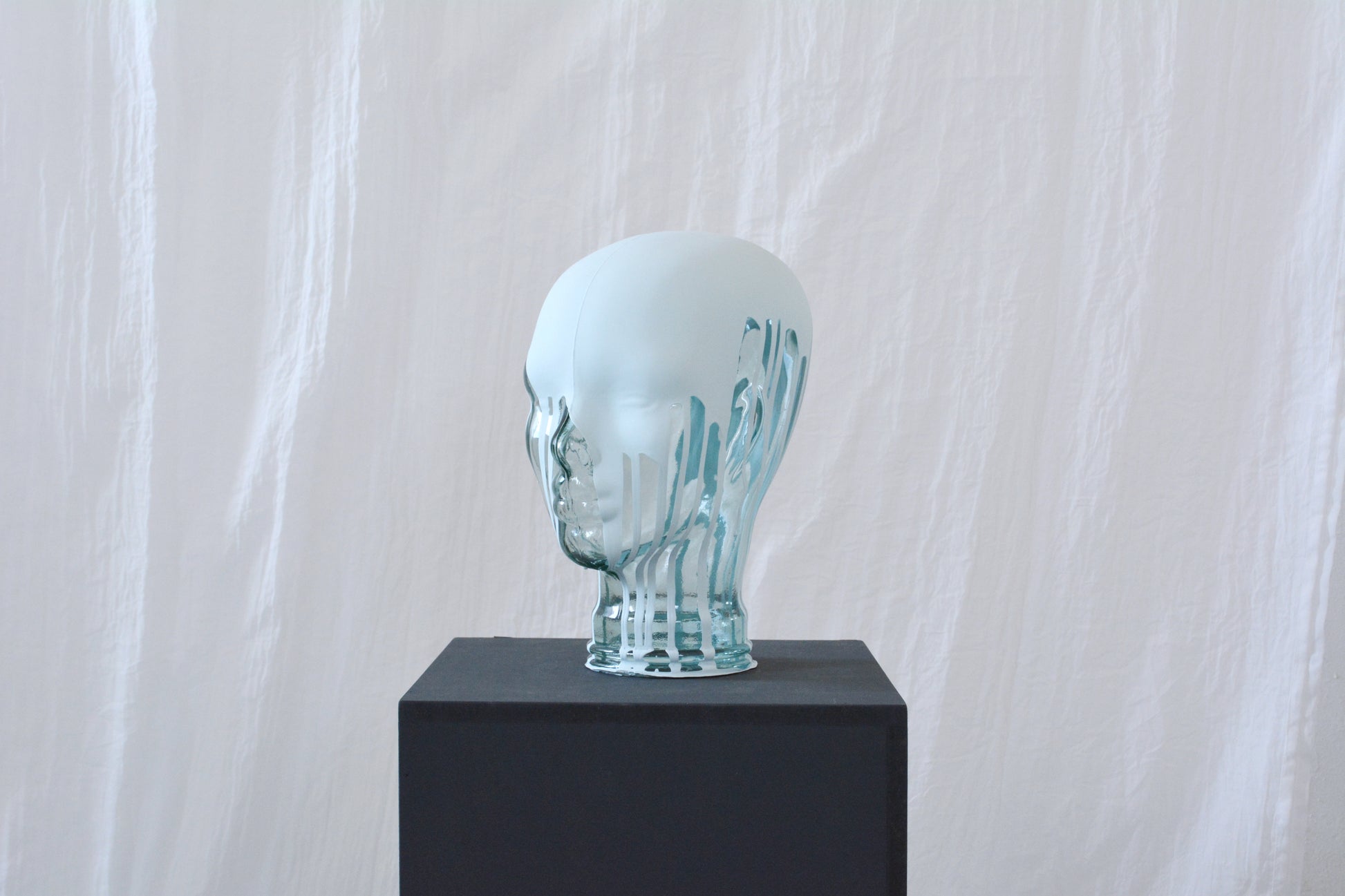 Håbefuld, glasskulptur